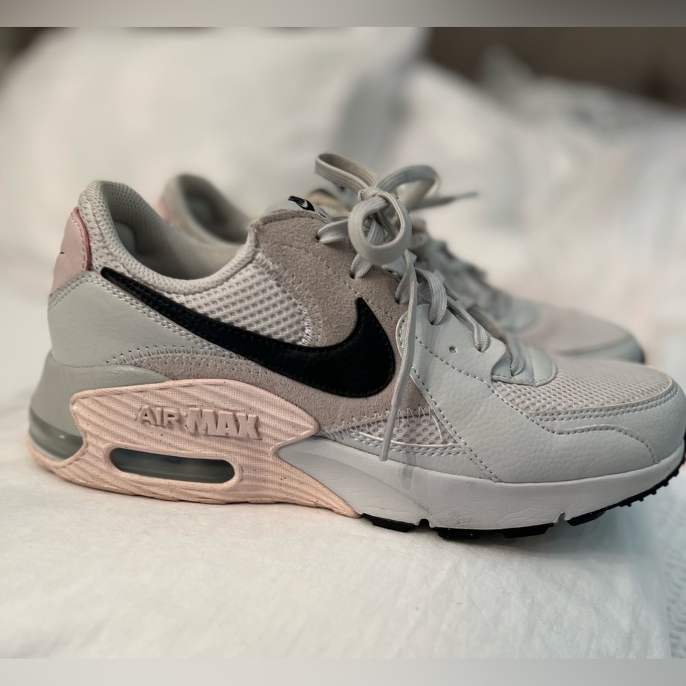 NIKE AIR MAX SNEAKERS WHITE PINK BLACK